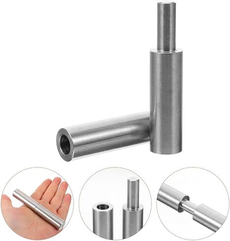 304 Stainless Metal Attach-on Barrel Door Hinge 16x100mm Heavy Duty Welding Barrel Hinge for Gate Trailer Swing Door Industrial Use in Saudi Arabia