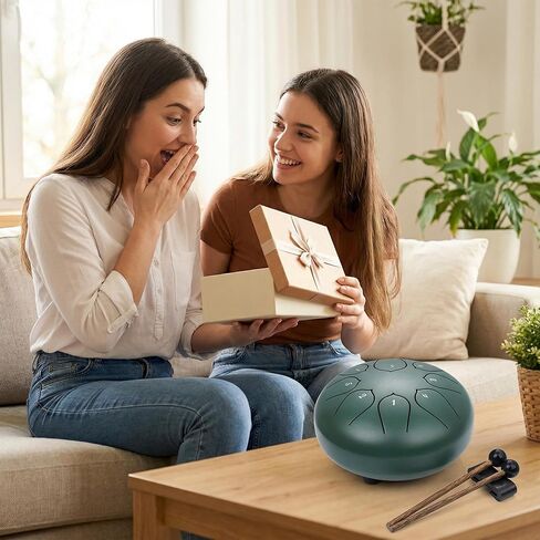 الباندا طبل طبل المطر للخارج 6 بوصات 8 ملاحظات اللسان الصلب الآلات الموسيقية حديقة هاندبان المطر الدقات للخارج مع مطارق أصابع يختار حمل حقيبة الموسيقى كتاب المبتدئين اليوغا التأمل هدية in Saudi Arabia