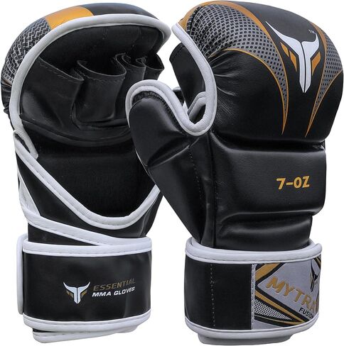 قفازات Mytra Fusion MMA 7-أوقية القفازات القفازات القفازات القفازات القفازات القفازات اللكم in Kuwait