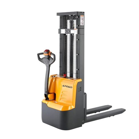 APOLLOLIFT مصعد كهربائي مكدس البليت رافعة شوكية مستودع رافع المواد أرجل ثابتة سعة 3300 رطل 98 بوصة كحد أقصى ارتفاع الرفع in Kuwait