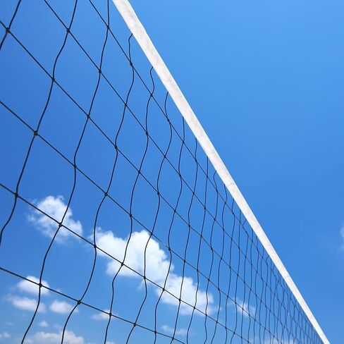 Professional Volleyball Net Outdoor,31.17x3.28ft Net, Canvas Edge Fitness Playground Volleyball Net in Kuwait