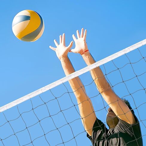 Professional Volleyball Net Outdoor,31.17x3.28ft Net, Canvas Edge Fitness Playground Volleyball Net in Kuwait
