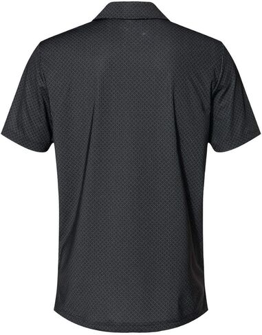 adidas - Diamond Dot Print Sport Shirt - A498 - M - Black/White/Grey Three in Saudi Arabia