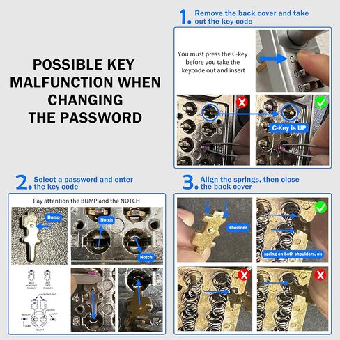 100% Keyless Keypad Storefront Lock, DIY Adams Rite Commercial Mortise Replacement, No-Drill Aluminum Entry Lock, Swing Deadbolt for Glass Doors (Black, Deadbolt 1-1/8") in Kuwait