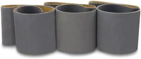 Sanding Belts, 5pcs Silicon Carbide Abrasive Band for Metal, Dual-Use Sanding Belts for Belt Sander 2 * 55 inch(80 150 240 400 600) in Saudi Arabia