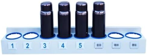 Wall-Mounted Rectangular Water Bottle Holder, Cup Rack for 5-12 Bottles, Ideal for Educational Institutions, Warehouses, Cinemas & Conference Rooms, 80cm Long (Holds 6) in Saudi Arabia