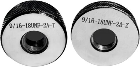 Drawer Slides 1SET(1*GO+1*NOGO) Non-Standard Metric Fine Tooth Thread Ring Gauge Accuracy 2A UNC/F/EF/S 7/16-1/2(7I16-32UN-2A T Z) in Saudi Arabia
