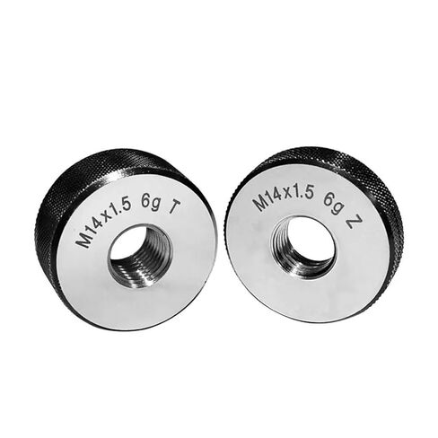 1SET(1*GO+1*NOGO) M38-M39 Non-Standard Metric Fine Tooth Thread Ring Gauge Measure 6g Tool M38 M39 X1.5 0.5 1.25 0.75 1 2 3(M38x0.75-6g T Z) in Saudi Arabia