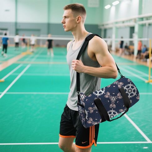 Abstract Art Pattern Easy Clean Gym Bag For Men Oxford Tote Bags Adjustable Shoulder Strap, Convertible Carry Backpack Vintage Gym Bag For Hiking Sport Essentials Women in Kuwait