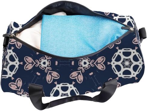 Abstract Art Pattern Easy Clean Gym Bag For Men Oxford Tote Bags Adjustable Shoulder Strap, Convertible Carry Backpack Vintage Gym Bag For Hiking Sport Essentials Women in Kuwait