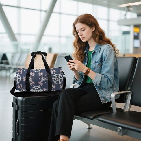 Abstract Art Pattern Easy Clean Gym Bag For Men Oxford Tote Bags Adjustable Shoulder Strap, Convertible Carry Backpack Vintage Gym Bag For Hiking Sport Essentials Women in Kuwait