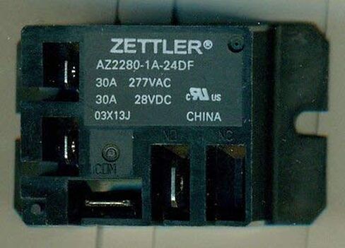 ZETTLER AZ2280-1A-24DF Electromechanical Relay SPST-NO 30A 24VDC 660Ohm O3X13J in Kuwait