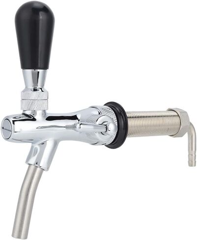 VINGVO Adjustable Draft Beer Faucet Tap, G5/8in Beer Tap Dispenser with Flowing Control Switch, Connects to Kegs for Homebrewing, for Hotels, Restaurants, Home Brew in Saudi Arabia