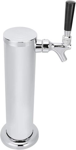 VINGVO Stainless Steel Beer Tower with Single Faucet Dispenser for Drinking Draft Beer in Hotels, Restaurants, and Living Rooms in Saudi Arabia