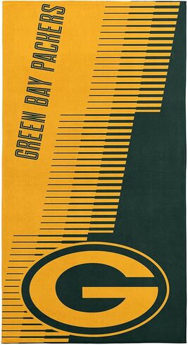 Northwest Green Bay Packers NFL Progression Jacquard Beach Towel 36 x 72 Inches in Saudi Arabia