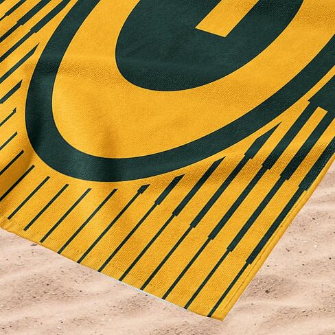 Northwest Green Bay Packers NFL Progression Jacquard Beach Towel 36 x 72 Inches in Saudi Arabia