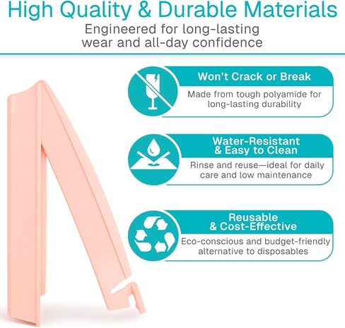 Vive 10 PCS Ostomy Bag Clips - Universal Drainable Pouch Sealing Clamps - Medical Grade Ostomy Supplies for Colostomy, Ileostomy, Postoperative Care (10) in Kuwait