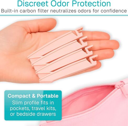 Vive 10 PCS Ostomy Bag Clips - Universal Drainable Pouch Sealing Clamps - Medical Grade Ostomy Supplies for Colostomy, Ileostomy, Postoperative Care (10) in Kuwait