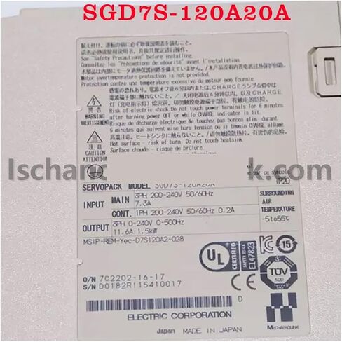 SGD7S-120A20A in Box AC Servo Driver in Saudi Arabia
