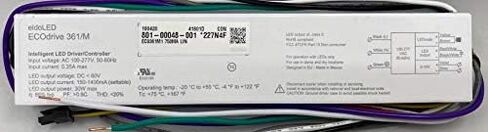 ECOdrive 361/M 750MA LIN، ECOdrive AC، 30W، 0-10V، تيار ثابت، خرج 1x 55V، أسلاك طيران، معدن طويل، 227N4F، EC0361/M1 750MA LIN in Kuwait