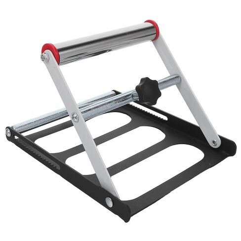 Rolling Miter Saw Stand, Lightweight Adjustable 1.5-5.5 Inch Metal Cutting Bracket, Workshop Material Roller Support for Home Garage DIY Cutting in Kuwait