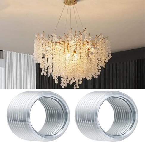 20pcs M10x1mm to M8x1mm Lighting Fixtures Thread Adapter 10mm for Chandeliers Pendant Lights in Saudi Arabia