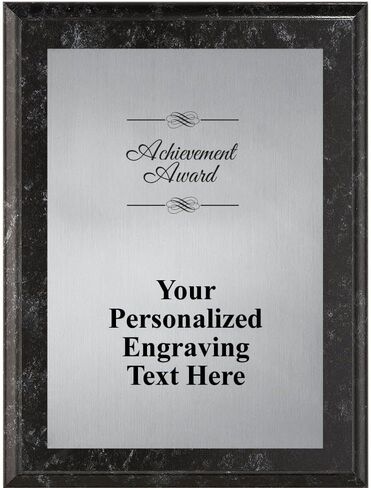 Corporate Above and Beyond Plaques - 6 x 8 Etched Recognition Trophy Plaque Awards Prime in Saudi Arabia
