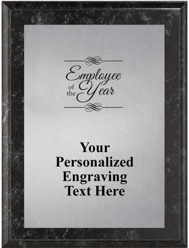 Corporate Above and Beyond Plaques - 6 x 8 Etched Recognition Trophy Plaque Awards Prime in Saudi Arabia