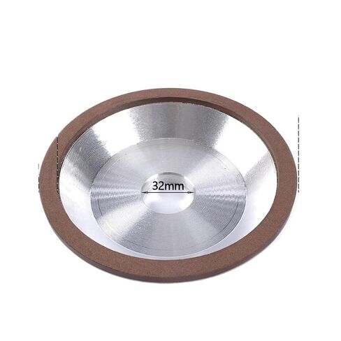 عجلة طحن من الراتنج الماسي على شكل كأس عجلة تلميع ماسية لمبراة قطع السيراميك من الكربيد (100 × 20 × 5 مم، 320) in Kuwait