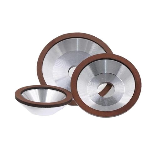 1 قطعة ضياء. 100 مللي متر/125 مللي متر/150 مللي متر على شكل كأس الراتنج جلخ طحن عجلة سكين شحذ (P150,4 بوصة 100 مللي متر) in Kuwait