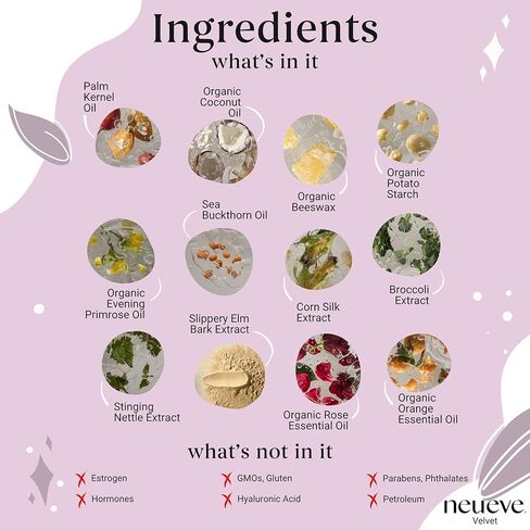 NeuEve Velvet Age 70+ مرطب ودعم مهبلي - تركيبة طبيعية بالكامل وخالية من الهرمونات للراحة والعافية | المرحلة التمهيدية 1 | 8 عدد (إمداد لمدة شهر واحد) in Kuwait