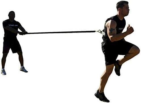 Heavy-Duty Sled Harness Tire Pulling Strap with Reinforced Lock, 1.5T Max Load Fitness Sled Trainer for Speed, Strength & Football Workout in Saudi Arabia