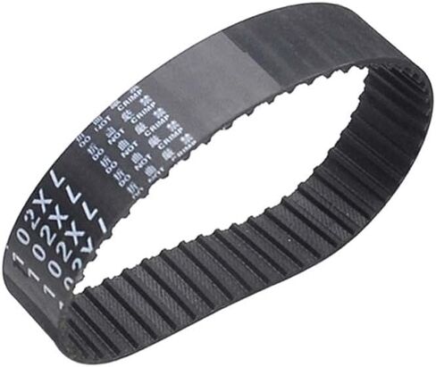 92XL Close Loop Pulley Timing Belt 10mm Width 1/5" Pitch Black Rubber Synchronous Belt Trapezoid-shaped Teeth (XL-92-10mm width) in Kuwait