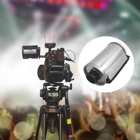Metal Film Canister for 135 Film with Soft Felt Lining Shock Absorption and Easy Assembly for Photographers in Saudi Arabia