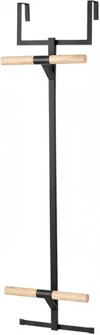 Backpack Hanger for Closet, Metal Storage Rack Backpack Hooks,2 Tiered Over The Door Hanger for Backpack,Heavy Duty Over The Door Hook Storage for Backpack, Coat, Bag, Hat,White in Kuwait