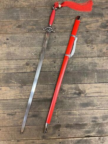 40" Traditional Chinese Style Tai Chi Sword Stainless Steel Practice Training Blade in Saudi Arabia