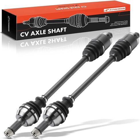 A-Premium Pair (2) Rear CV Axle Shaft Assembly Compatible with Polaris General 1000 2016-2021, RZR 4 900 2015-2018, RZR Trail S 1000, RZR Trail S 900, Left and Right Driver and Passenger Side in Kuwait