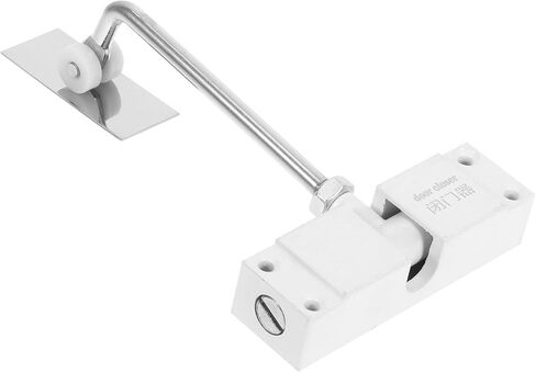 Homoyoyo Aluminum Alloy Dual Spring Door Closer 2pcs, Adjustable Self-Closing Lightweight Door Closers with Sliding Mechanism for Home and Commercial Use in Saudi Arabia
