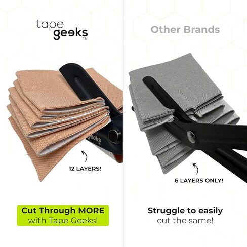 مقص طبي TapeGeeks للممرضات والأطباء البيطريين - ضمادة أمان ومقصات الصدمات للممرضات والأطباء البيطريين، أداة الإسعافات الأولية EMS/EMT - 7.5 بوصة عالية الجودة مطلية بالفلورايد بشفرات غير لاصقة in Kuwait