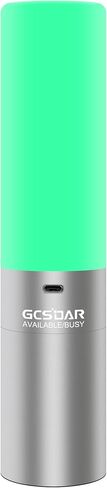 Busy Light for Office Distraction, Do Not Disturb, Remote Work LED Light Status Indicator, Red/Green(Tube, Black) in Saudi Arabia