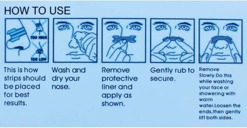 60 قطعة من شرائط الأنف الطبيعية للأطفال - تخفيف أفضل للتنفس بدون أدوية للاحتقان والحساسية ونزلات البرد والأنفلونزا والجيوب الأنفية والشخير والحاجز المنحرف - شرائط الأنف ذات الأداء الرياضي - للأعمار من 5 سنوات فما فوق in Kuwait