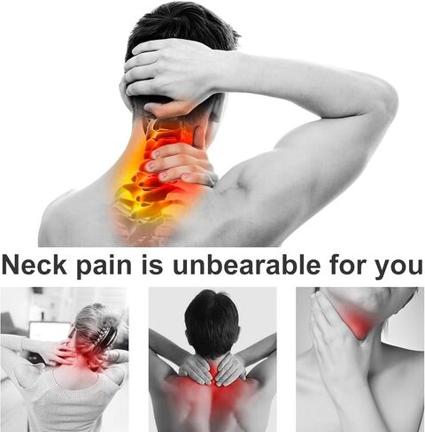 دعم الرقبة للشخير - طوق عنق الرحم قابل للتعديل على 3 مراحل مع دعم إسفنجي ناعم، تصميم مريح لنوم مريح in Kuwait