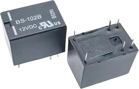 10PCS BS-102B-5VDC 6PIN BS-102B-12VDC BS-102B-24VDC 5V 12V 24V(24v) in Saudi Arabia