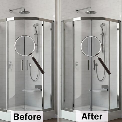 10 Feet Shower Door Side Seal Strip for 3/8" (10mm) Glass, Frameless Shower Door Side Silicone Seal Strip for Bathroom Showers Water Guard Sweep Barrier in Kuwait