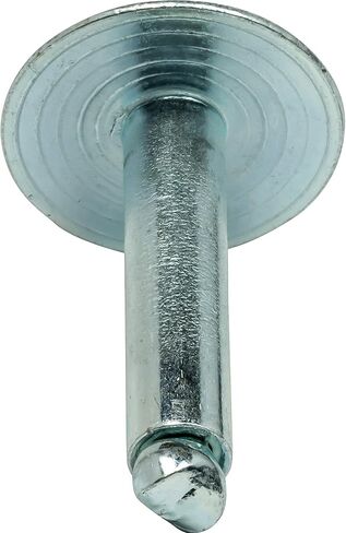 Fastenere Large Flange Pop Rivets - 3/16" x 1/2" (50 pcs) Heavy Duty, Open End, Steel Zinc, Corrosion-Resistant, High Tensile & Shear Strength, 6-8 Gap .376" - .500" in Saudi Arabia