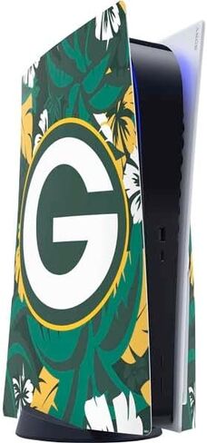 Skinit Decal Gaming Skin Compatible with PS5 Console - Officially Licensed NFL Green Bay Packers Double Vision Design in Saudi Arabia