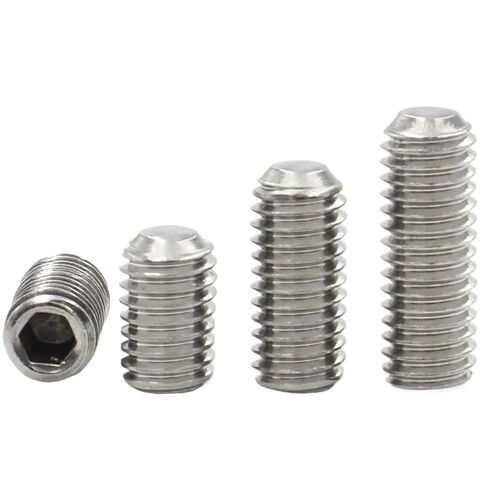 Hex Socket Set Screw Cup Point Stainless Steel M1.6 Headless Grub 20Pcs(10mm) in Kuwait