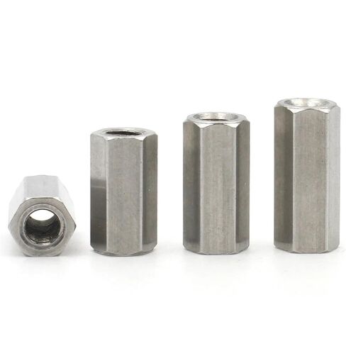 Hex Nut Bolt M2 M3 M4 M5 M6 M8 M10 M12 304 Stainless Steel Standoff Spacer Long Rod Coupling Hollow(8mm) in Kuwait