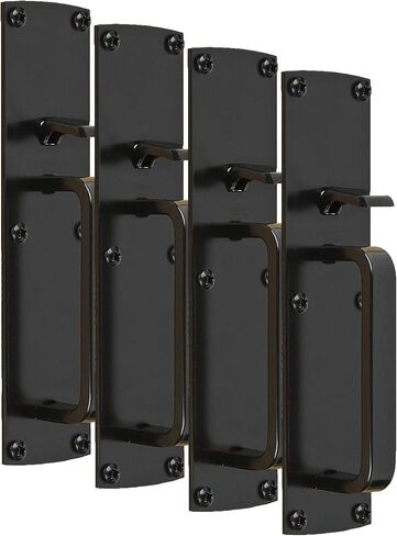 National Hardware N109-050 Gate Thumb Latch, Coated with WeatherGuard Protection, Black Plated Steel in Saudi Arabia