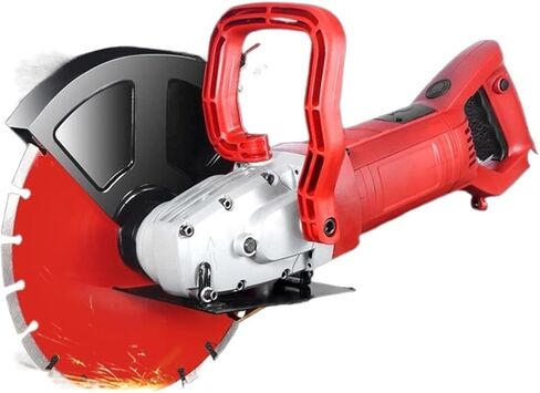 Wall Grooving Machine 6500W Electric Wall Chaser Groove Cutting Machine Wall Slotting Machine Steel Concrete Cutting Machine for Cutting Slotting Marble Concrete Grooves in Kuwait